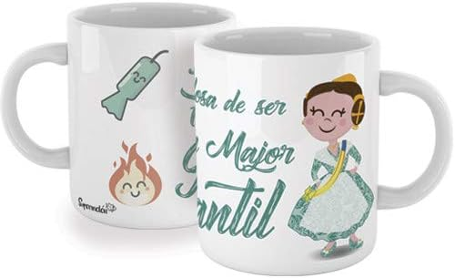 taza fallera major infantil