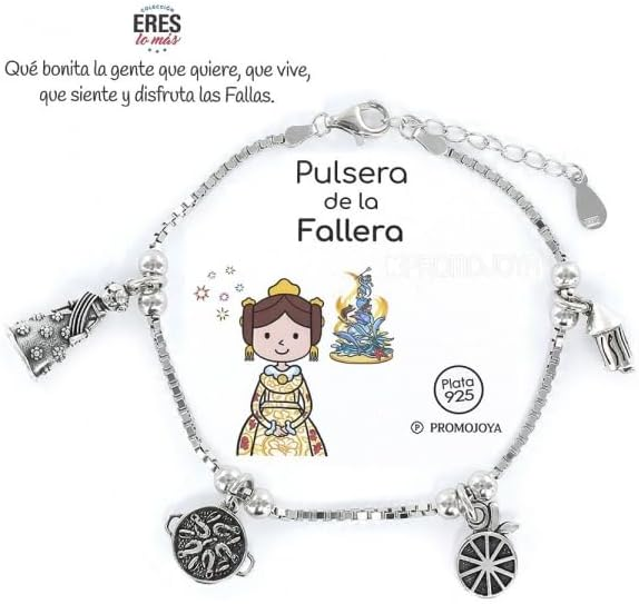 pulsera fallera charms